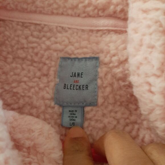 Jane & Bleecker Puffy Comfy Pink Sweater Large - Picture 7 of 7